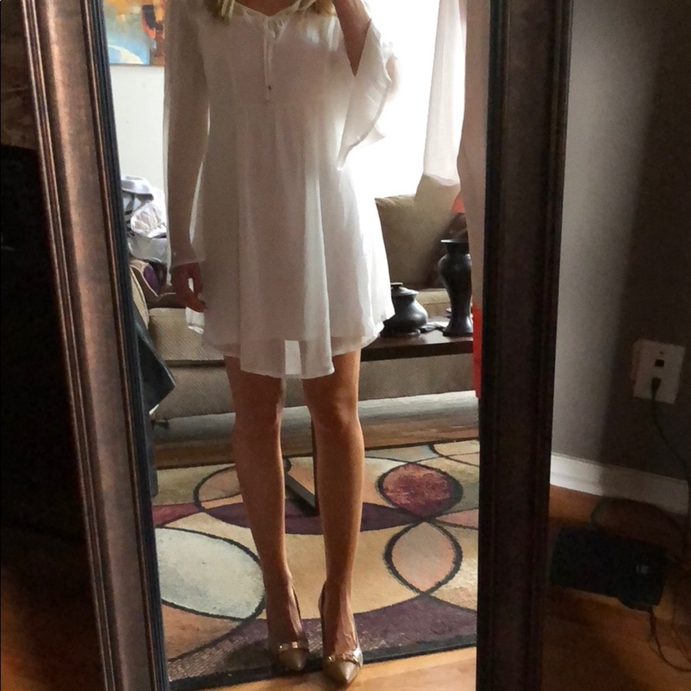 White dress